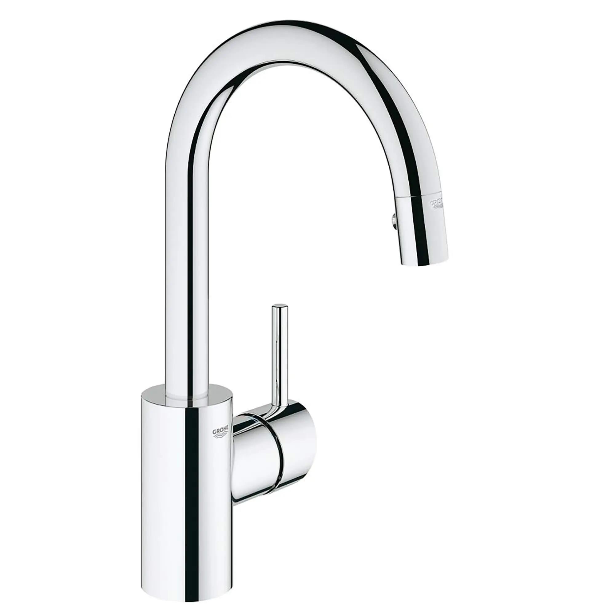 Single-Handle Pull Down Dual Spray Kitchen Faucet 6.6 L/min (1.75 gpm)